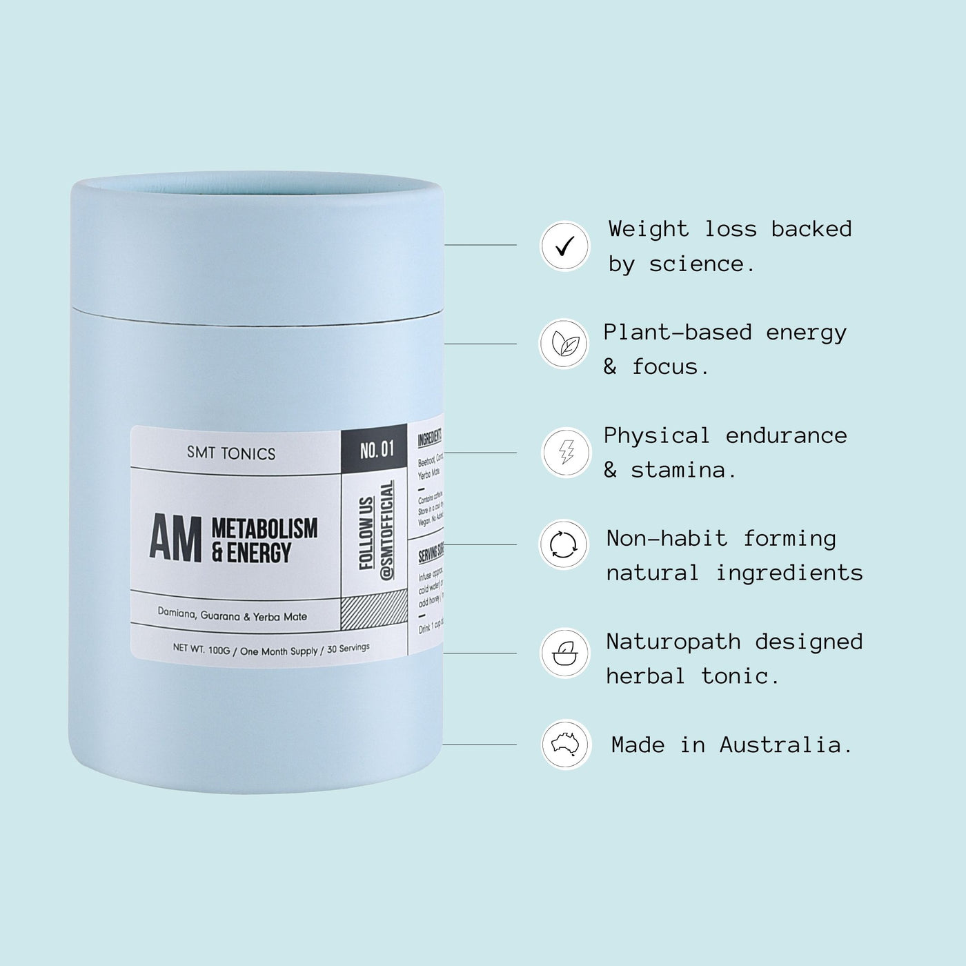 SMT Tonic | Metabolism + Energy