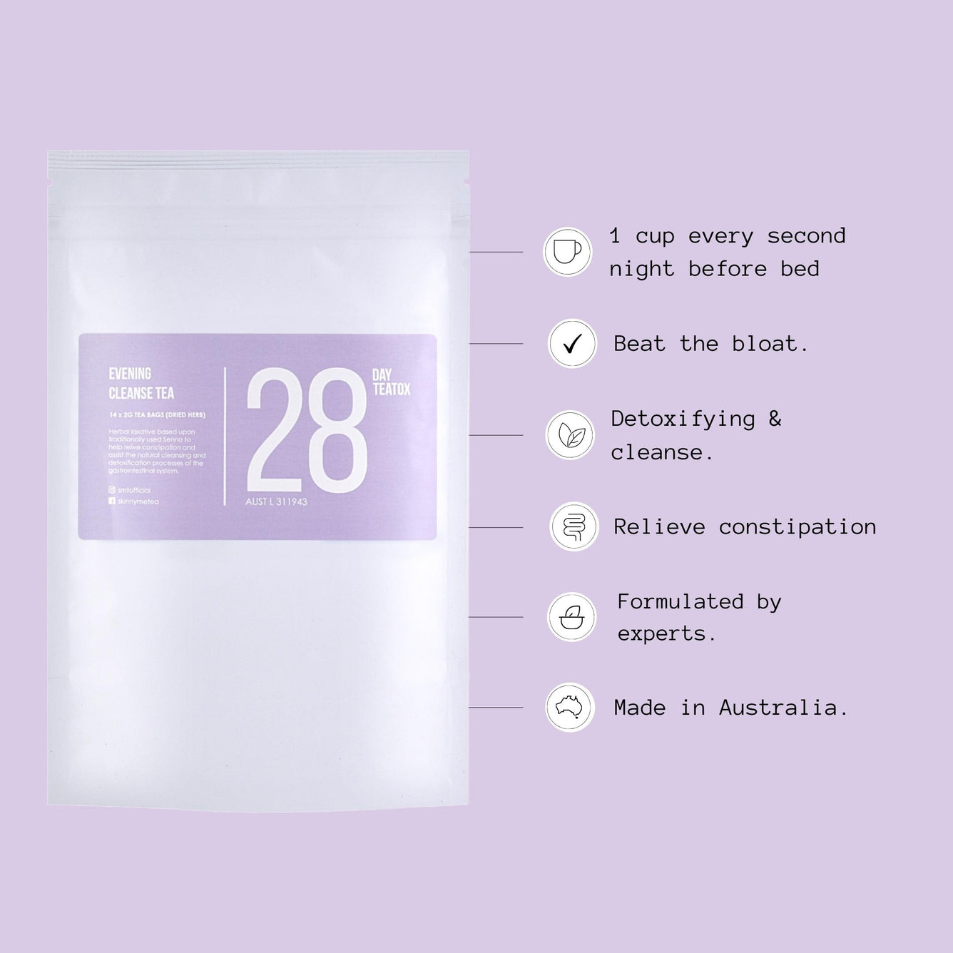 SkinnyMe Teatox - 28 Day Pack
